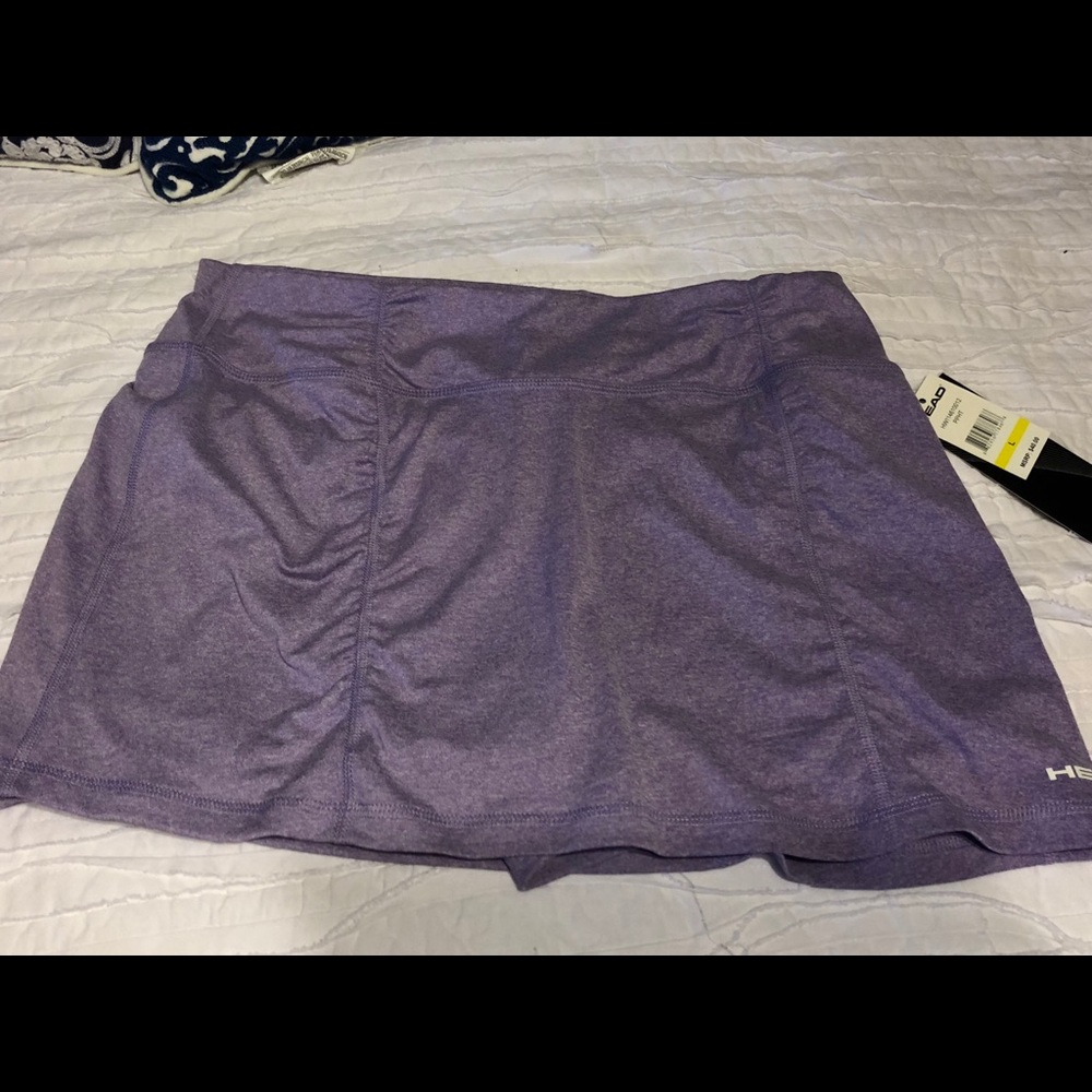 Head purple tennis skirt Large